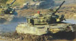 Основной танк Т-80УК колонна.